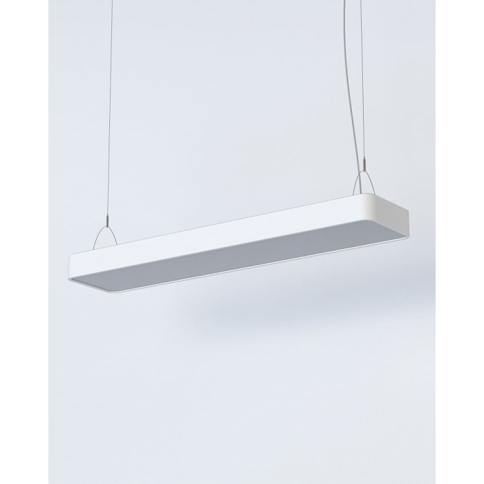Підвісний світильник Nowodvorski Soft led T8LED 2x16W 3000K 4600Lm IP20 Wh (7545)