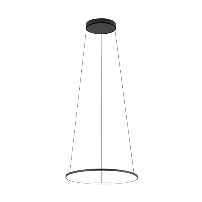Люстра Nowodvorski 10863 Circolo LED S 1x18W 4000K 600Lm IP20 Чорна (10863)