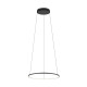 Люстра Nowodvorski 10863 Circolo LED S 1x18W 4000K 600Lm IP20 Чорна (10863)
