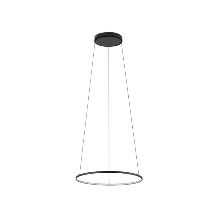 Люстра Nowodvorski 10863 Circolo LED S 1x18W 4000K 600Lm IP20 Чорна (10863)