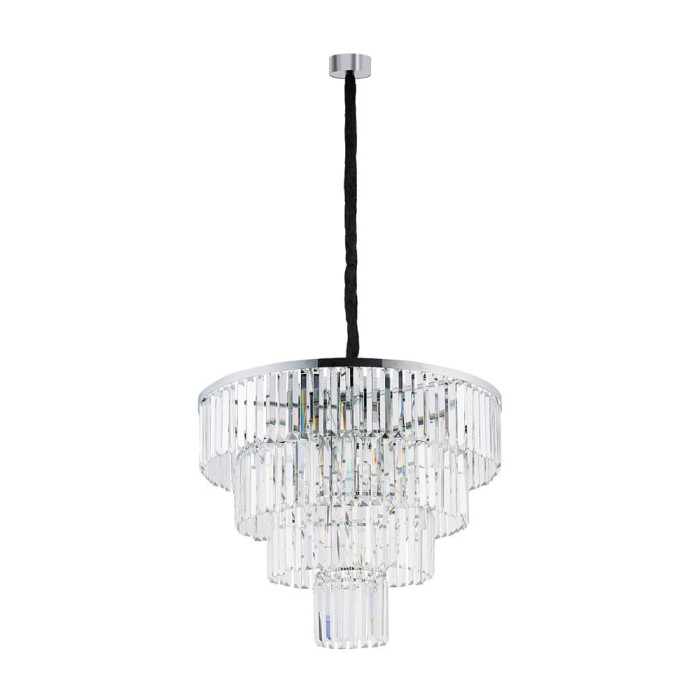 Люстра Nowodvorski Cristal E14 12x40W IP20 Silver (7615)