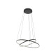 Люстра Nowodvorski 10864 Circolo LED 2x35W 4000K 1300Lm IP20 Чорна (10864)