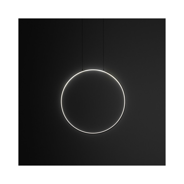 Люстра Nowodvorski 10810 Circolo LED S 1x18W 3000K 560Lm IP20 Чорна (10810)