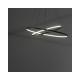 Люстра Nowodvorski 10814 Circolo LED 2x35W 3000K 1200Lm IP20 Чорна (10814)