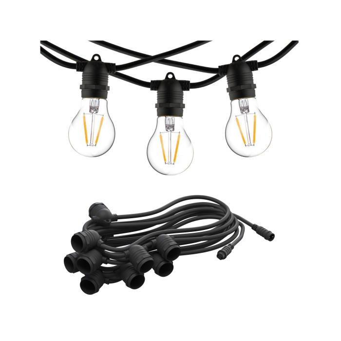 Гірлянда Nowodvorski Festoon lights E27 15x15W IP65 Bl (7872)
