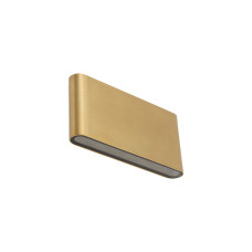 Вуличний світильник Nowodvorski 11366 Semi M Led 2x5W 3000K 500Lm IP54 Brass (11366)