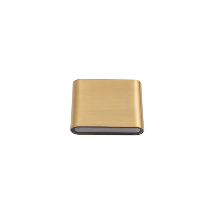 Вуличний світильник Nowodvorski 11365 Semi S Led 2x3W 3000K 300Lm IP54 Brass (11365)