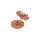 Основа для світильника Nowodvorski 11187 Cameleon Canopy F Mini 40W IP20 Copper (11187)
