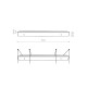 Основа Nowodvorski 8553 Cameleon Canopy D 780 10W IP20 Wh (8553)