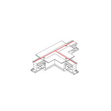З'єднувач Nowodvorski CTLS RECESSED POWER T CONNECTOR LEFT 1 (T-L1) BLACK  CN (8248)
