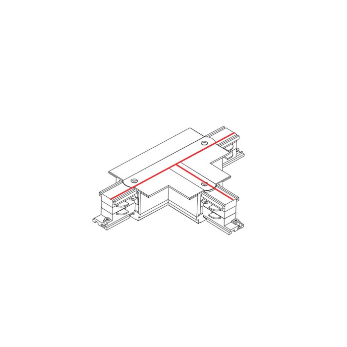 З'єднувач Nowodvorski CTLS RECESSED POWER T CONNECTOR LEFT 2 (T-L2) WHITE CN (8238)