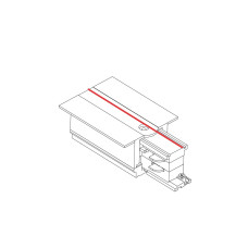 З'єднувач Nowodvorski CTLS RECESSED POWER END CAP LEFT (PE-L) BLACK CN (8235)