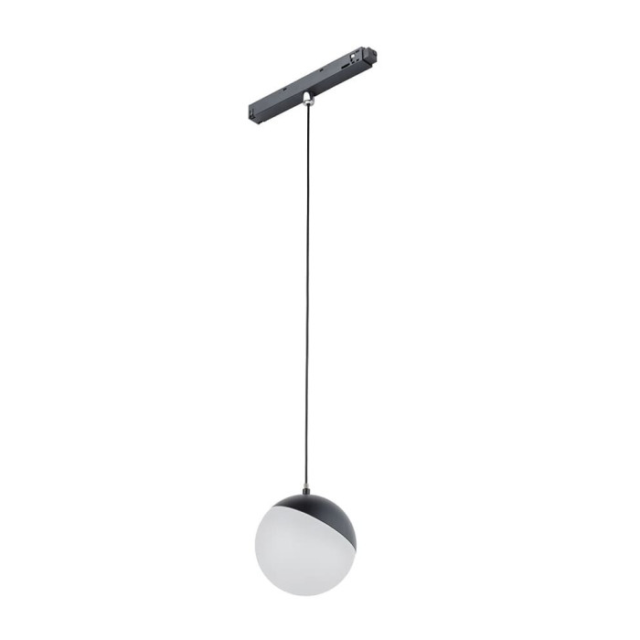 Магнітний трековий світильник Nowodvorski 10648 LVM Lid Led 1x8w 4000к 650Lm IP20 Bl (10648)