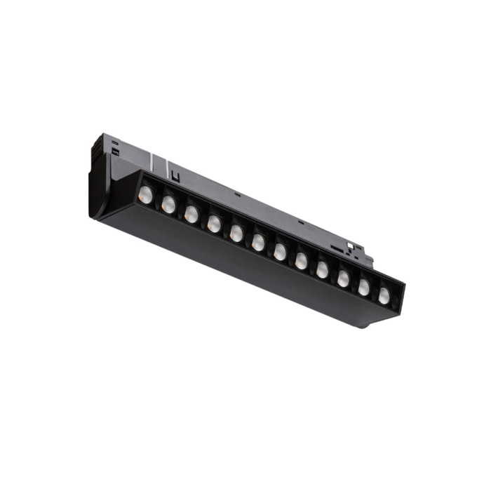Магнітний трековий світильник Nowodvorski LVM Focus Out Led 1x9w 3000к 800Lm IP20 Bl (10145)