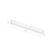 Магнітний трековий світильник Nowodvorski 10643 LVM Focus Led 1x15W 4000K 1400Lm IP20 Bl (10643)