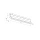 Магнітний трековий світильник Nowodvorski 10645 LVM Focus Out Led 1x15w 4000к 1400Lm IP20 Bl (10645)