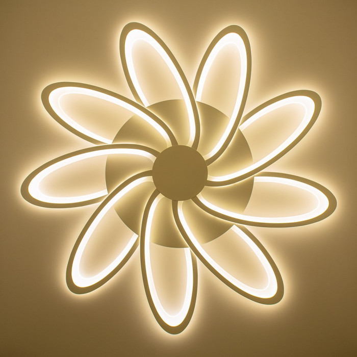 Світильник світлодіодний стельовий LORENA 150W 9R 810/50 APP WHITE 220V IP20 з пультом ДУ