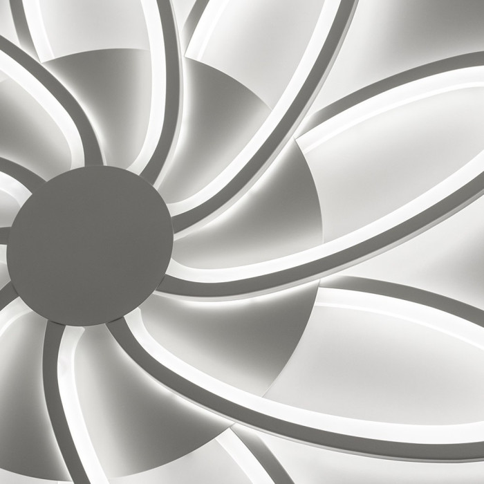 Світильник світлодіодний стельовий LORENA 150W 9R 810/50 APP WHITE 220V IP20 з пультом ДУ