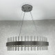 Світильник світлодіодний підвісний SOFIA 120W R CHROME/CLEAR 600/1000 APP 220V IP20 з пультом ДУ