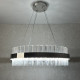 Світильник світлодіодний підвісний SOFIA 120W R CHROME/CLEAR 600/1000 APP 220V IP20 з пультом ДУ