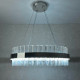 Світильник світлодіодний підвісний SOFIA 120W R CHROME/CLEAR 600/1000 APP 220V IP20 з пультом ДУ