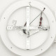 АКЦІЯ! Світильник світлодіодний стельовий MERVIN 75W R ON/OFF WHITE/BLACK 220V IP20