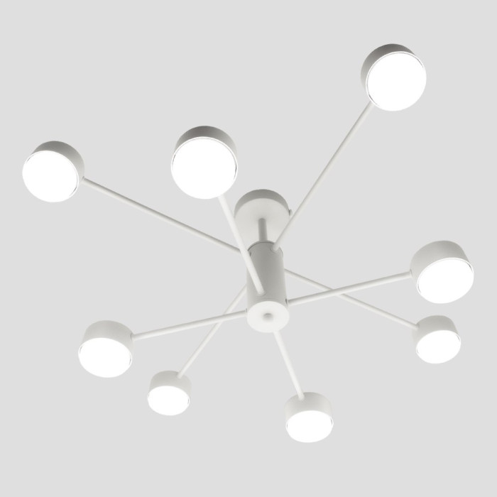 Світильник стельовий RAY 8xGX53 (4+4) WHITE 220V IP20