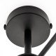Світильник стельовий RAY 8xGX53 (4+4) BLACK 220V IP20
