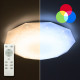 АКЦІЯ! Світильник світлодіодний стельовий ALMAZ 25W RGB R330 SHINY 220V IP20 з пультом ДУ